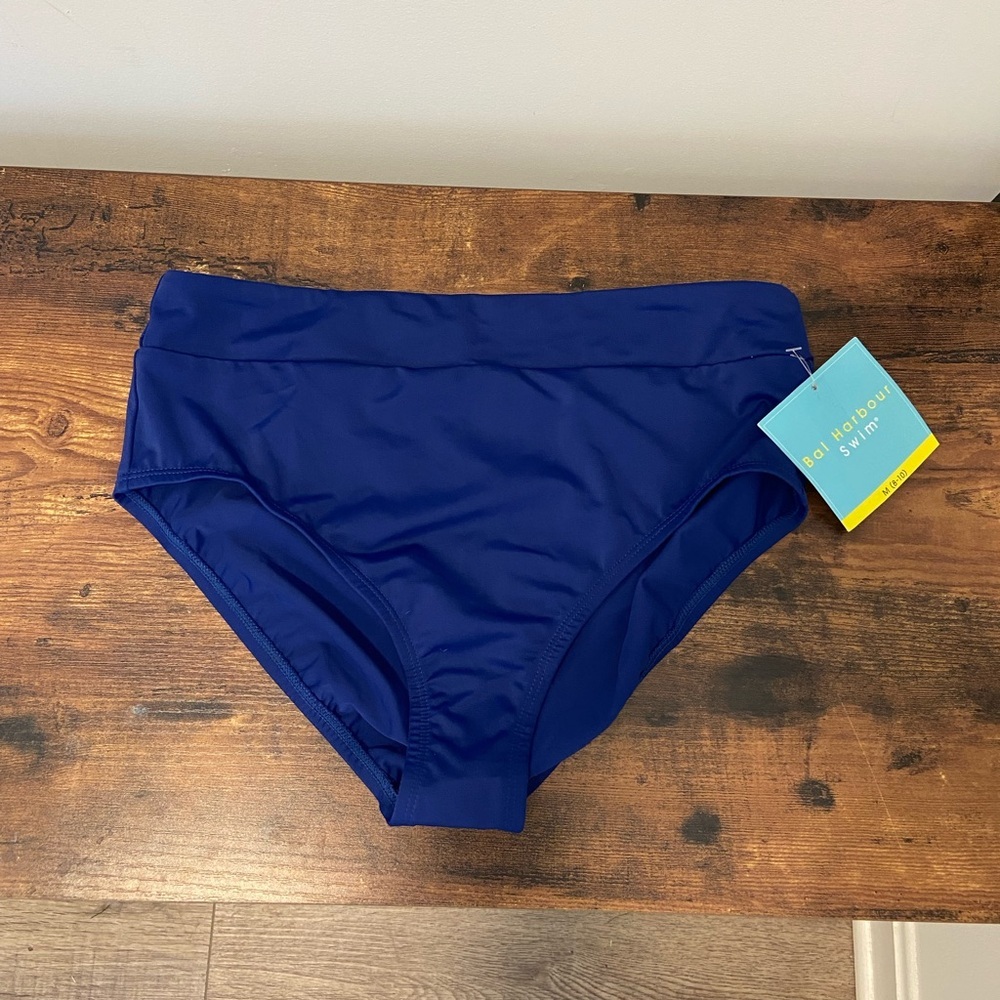 NWT | Bal Harbor women’s tummy control swim‎ bottoms — medium